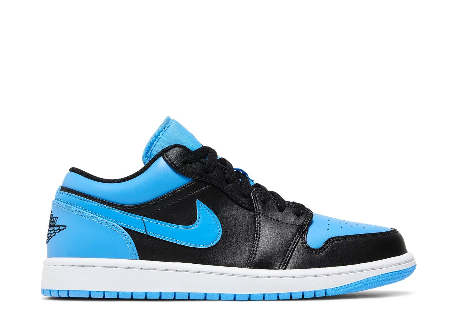 Jordan 1 Low Black University Blue (M:13)