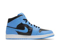 Jordan 1 Mid University Blue Black (M:14)
