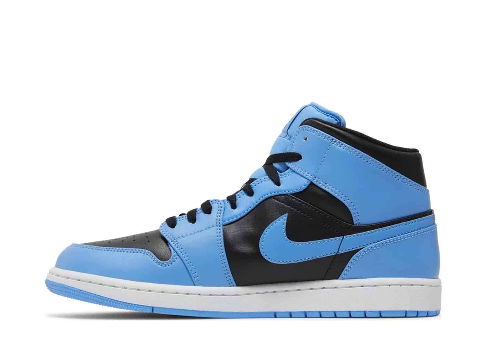 Jordan 1 Mid University Blue Black (M:14)