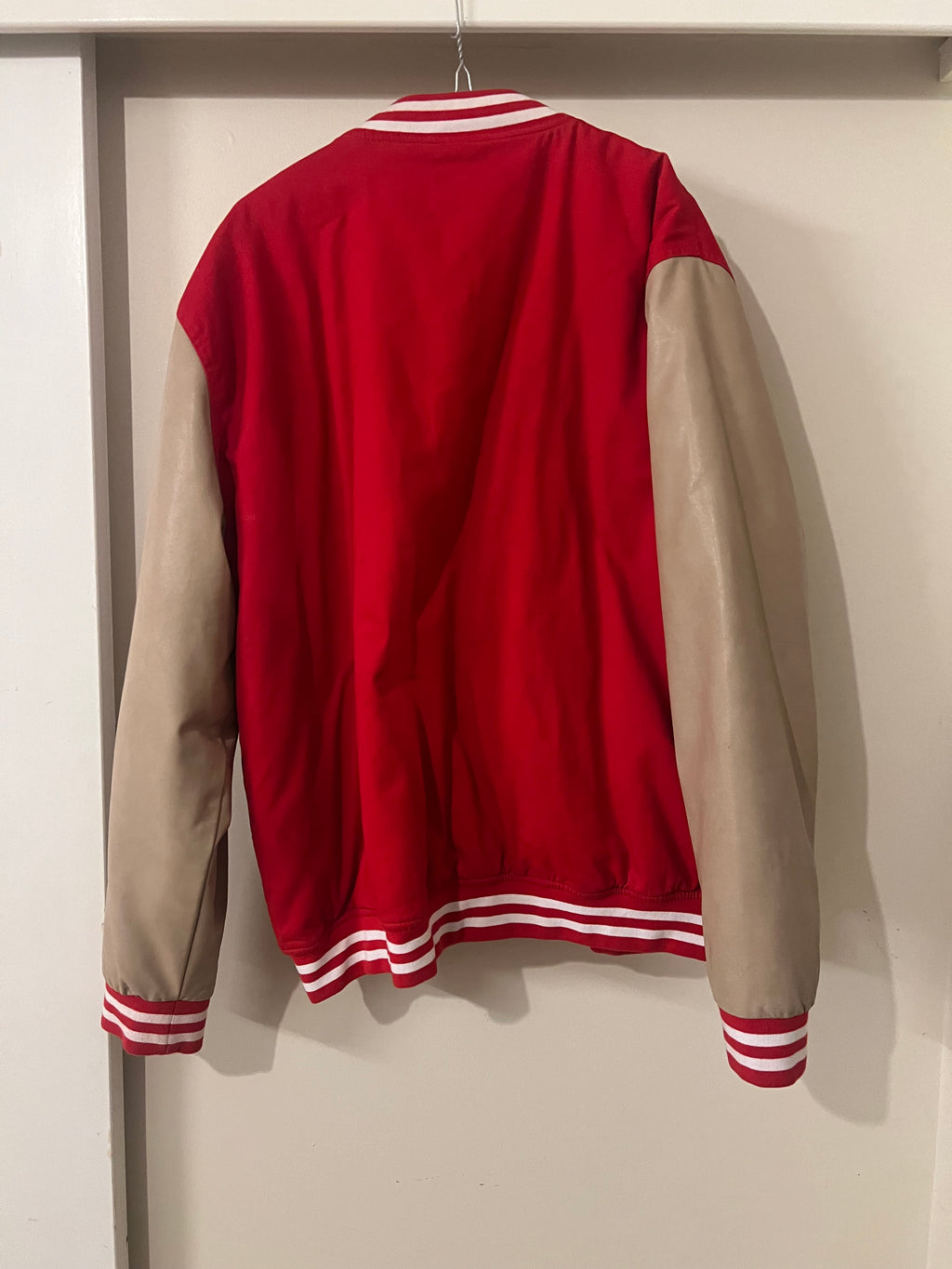 Carré Paris Red Varsity Jacket