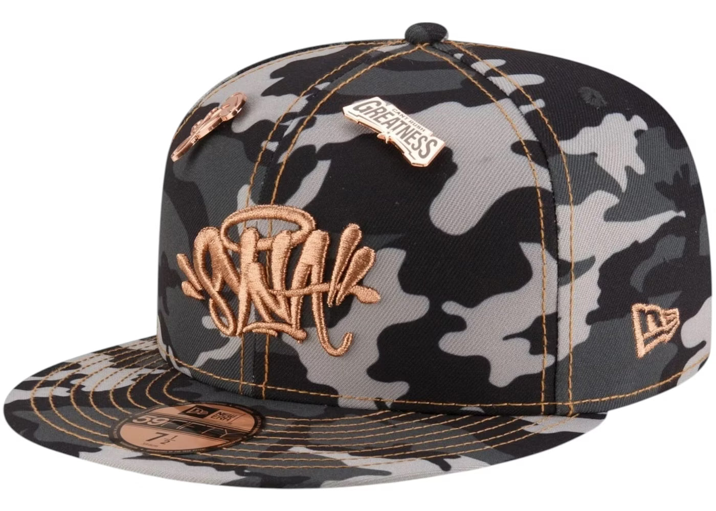 New Era Syna World 59FIFTY Fitted Hat Black/Camo