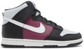 Nike Dunk High Black Rosewood Pure Platinum (W:10)