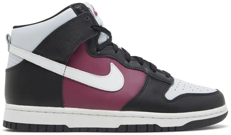 Nike Dunk High Black Rosewood Pure Platinum (W:10)